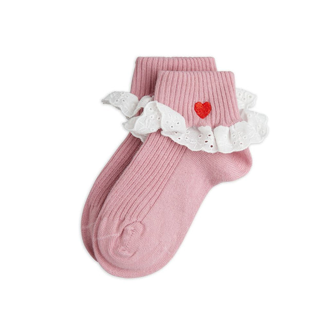 Mini Rodini Heart Lace 1-Pack Socks