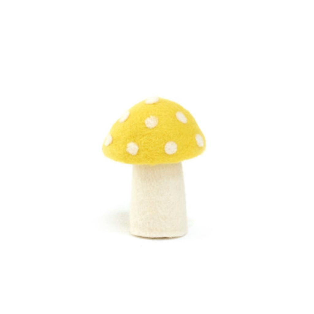 Muskhane Dotty Mushrooms L Lemon 11cm