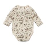 Wilson & Frenchy Foxglove Forest Organic Bodysuit