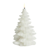 Uyuni LED Christmas Tree Candle - Nordic White 11x18cm