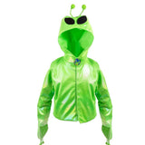 Galaxy Invader Jacket with Hood, Size 5-6