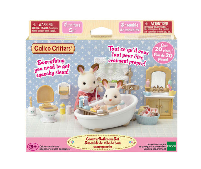 Calico Critters Country Bathroom Set