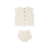 Rylee + Cru Scallop Knit Baby Set