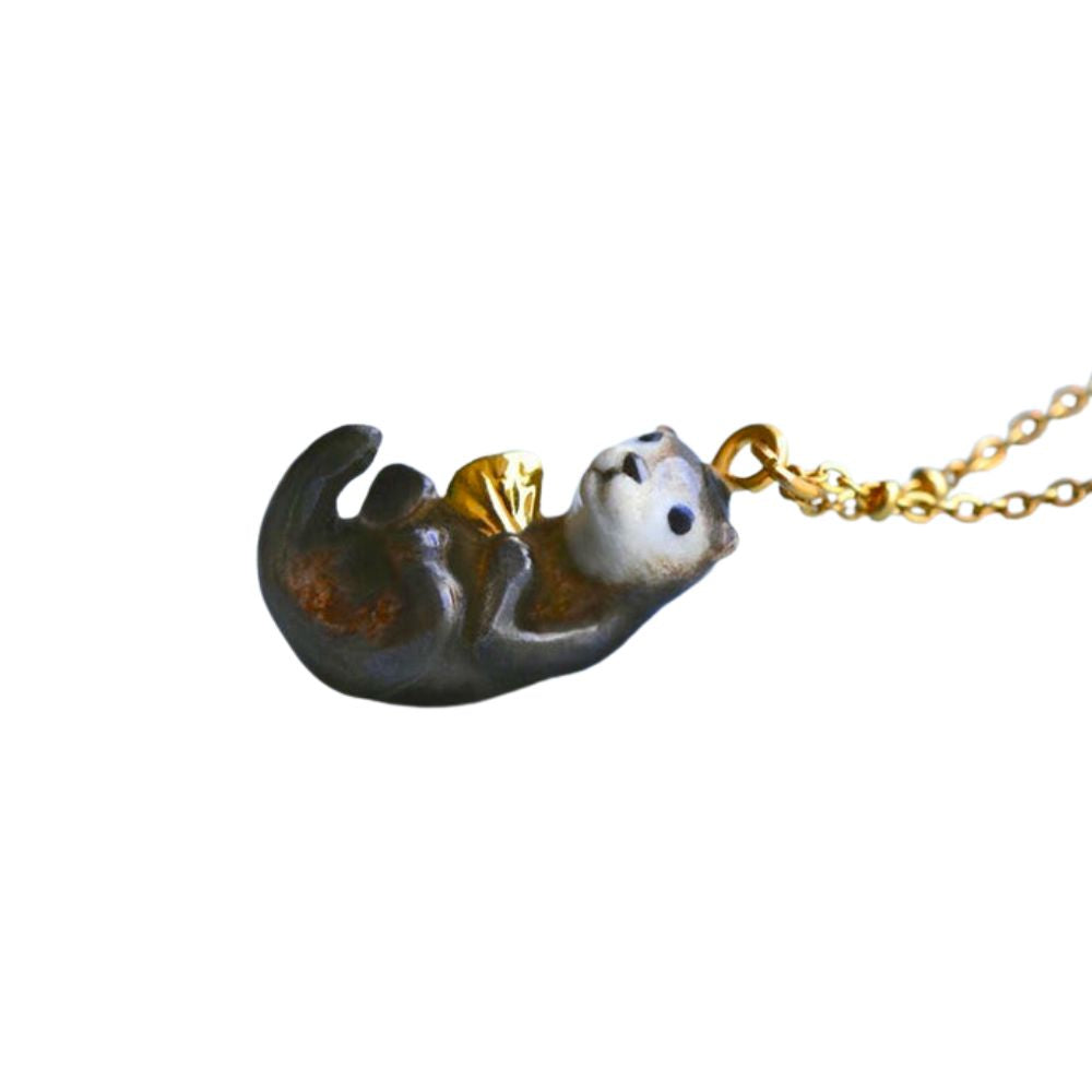 Sea otter sale pendant