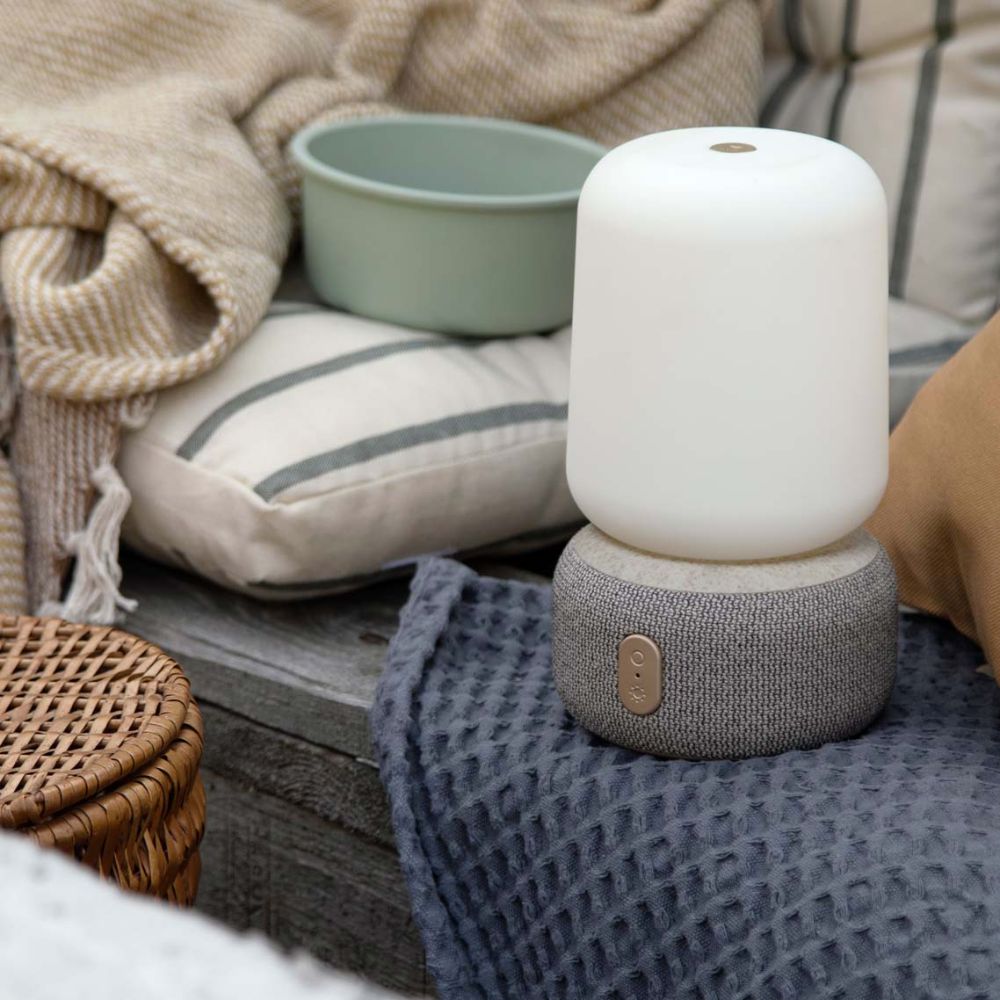 aLOOMI BluetoothSpeaker with Light - Wheat