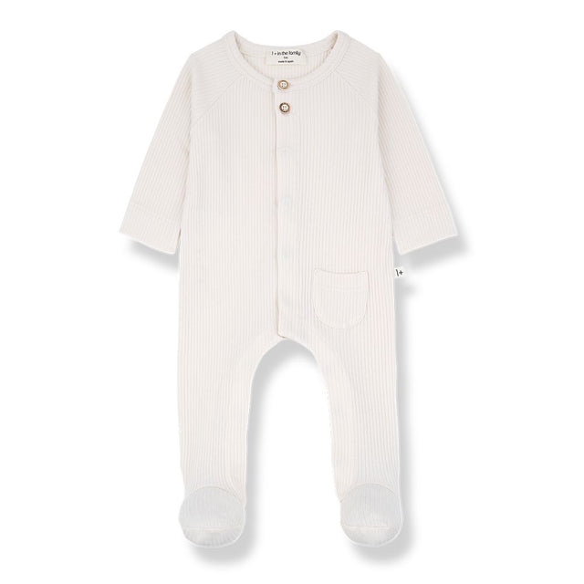 1 + in the Family Newborn PAU Footed Sleeper