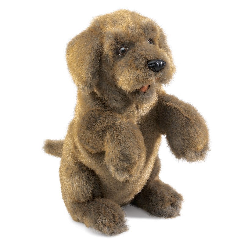 Hand Puppet - Sitting Dog