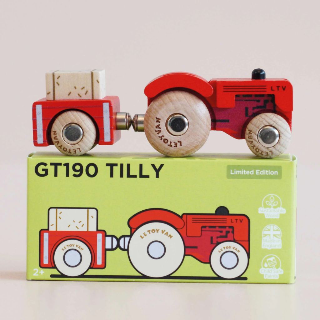 Le Toy Van Tilly Wood Tractor