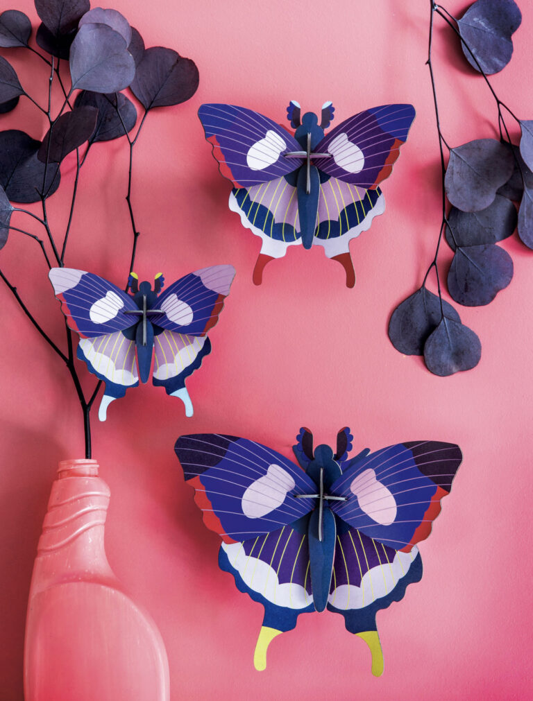 DIY 3D Wall Decoration - Swallowtail Butterflies (Set of 3)