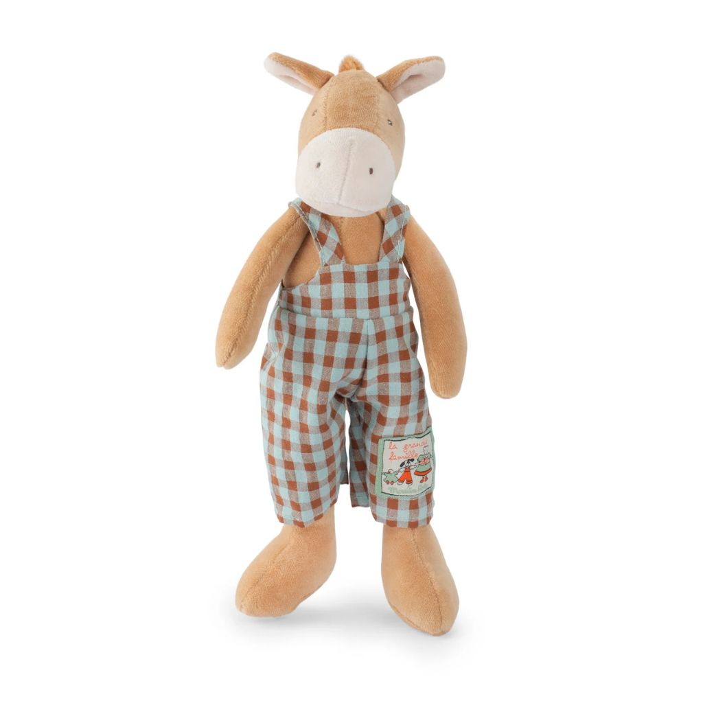 Moulin Roty Grande Famille Hugo Horse Soft Toy 30cm