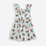 Bobo Choses Juicy Tomatoes all over ruffled dress