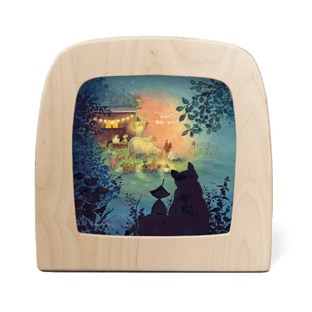 Silhouette Only -  Daniela Drescher - Barn Party Silhouette for Toverlux Lamp