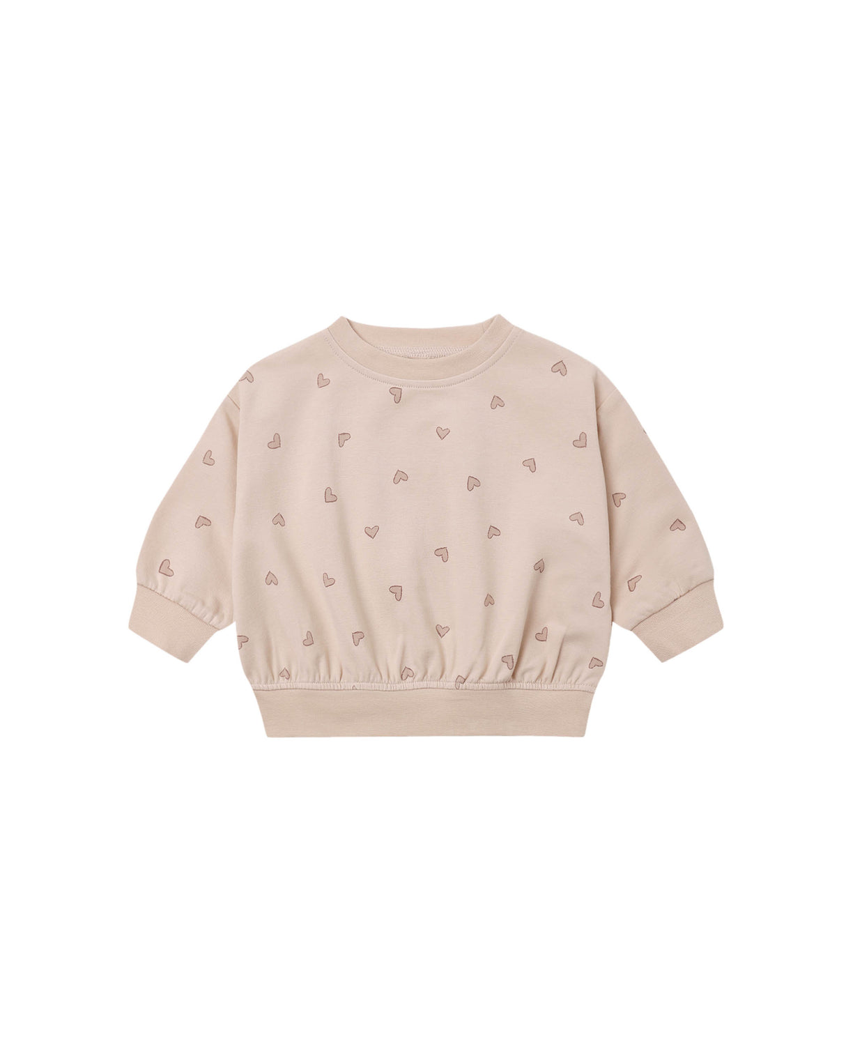 Quincy Mae Relaxed Sweatshirt Hearts