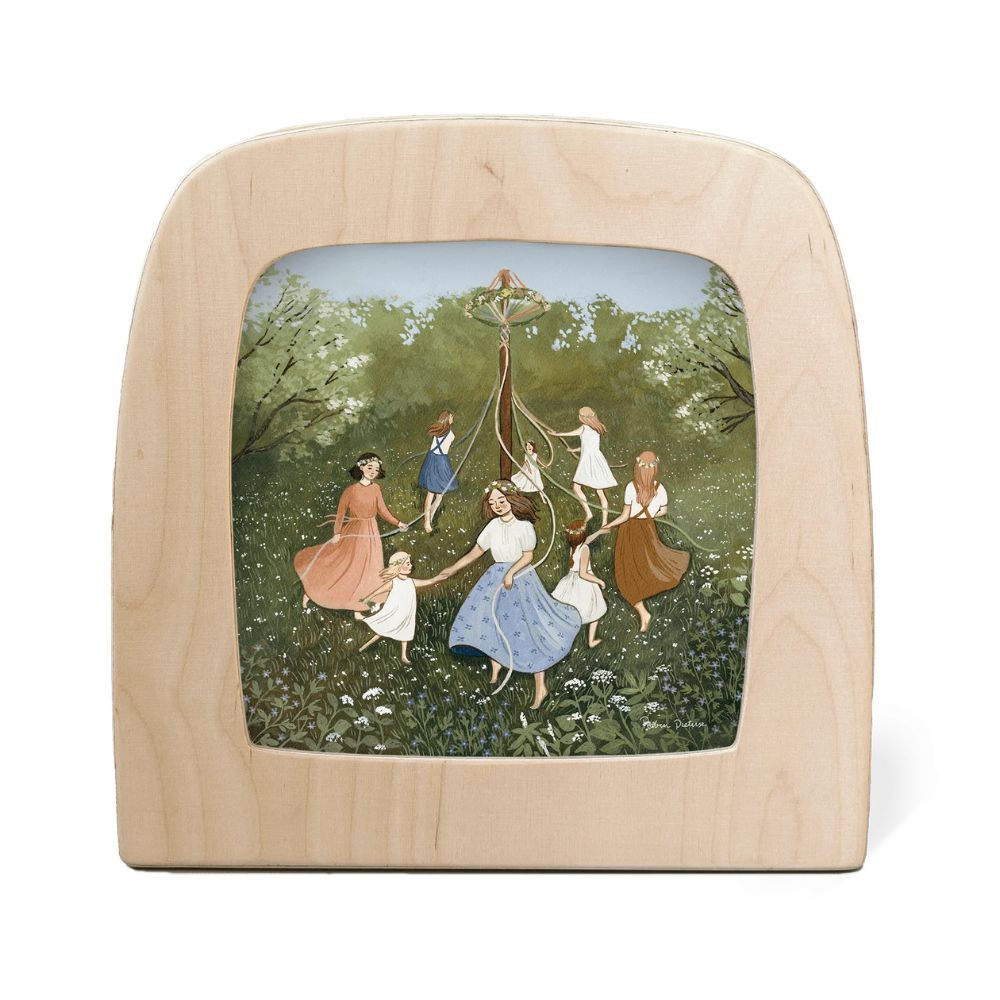 Silhouette Only - Robin Pieterse - Maypole Dance Silhouette for Toverlux Lamp