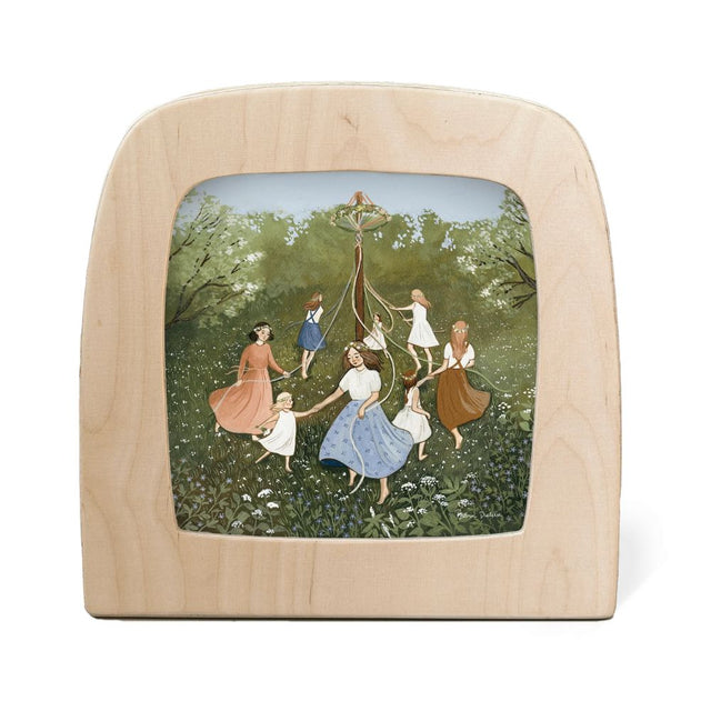 Silhouette Only - Robin Pieterse - Maypole Dance Silhouette for Toverlux Lamp