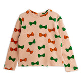 Mini Rodini Bows Aop Velour Top