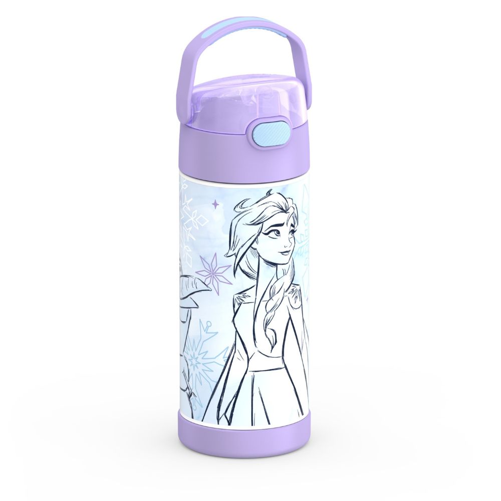 Thermos FUNtainer Water Bottle with Straw- Frozen 410ml