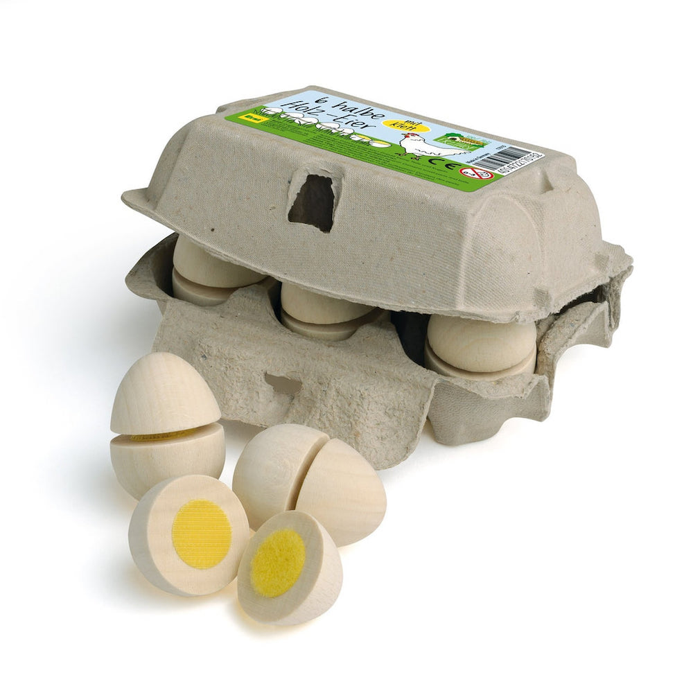 Wooden Eggs to Cut