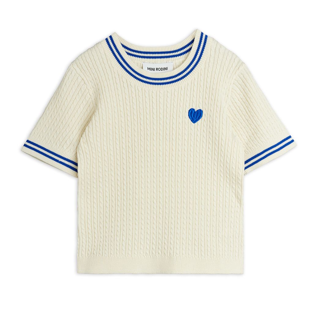 Mini Rodini Cable Knit Top