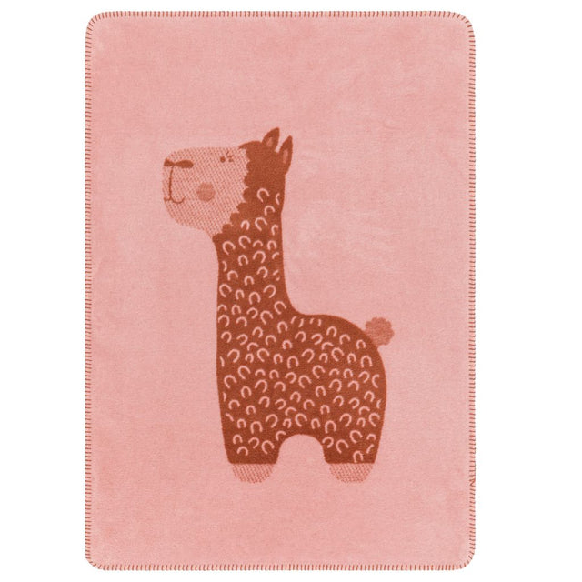 Fussenegger MILA baby blanket "alpaka" (GRS) rosé, 100x75cm