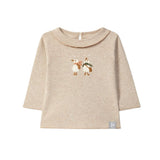 Snug Embroidery Longsleeve with Frill