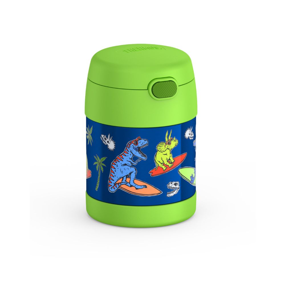 Thermos Stainless Steel Non Licensed FUNtainer Food Jar- Daring Dinos 290ml