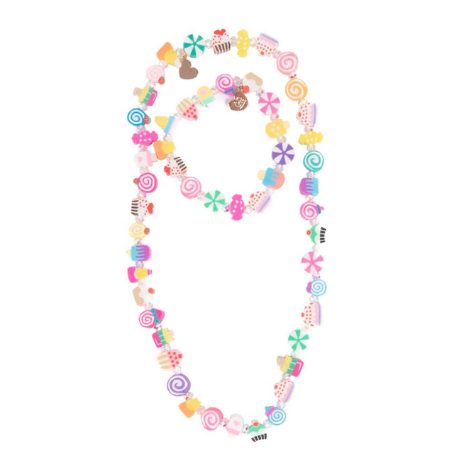 Sweet Treats Necklace & Bracelet Set, 2pc