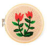 Kikkerland Tulips Punch Needle Kit
