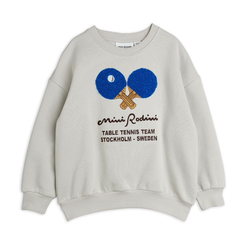 Mini Rodini Table Tennis Chenille Sweatshirt