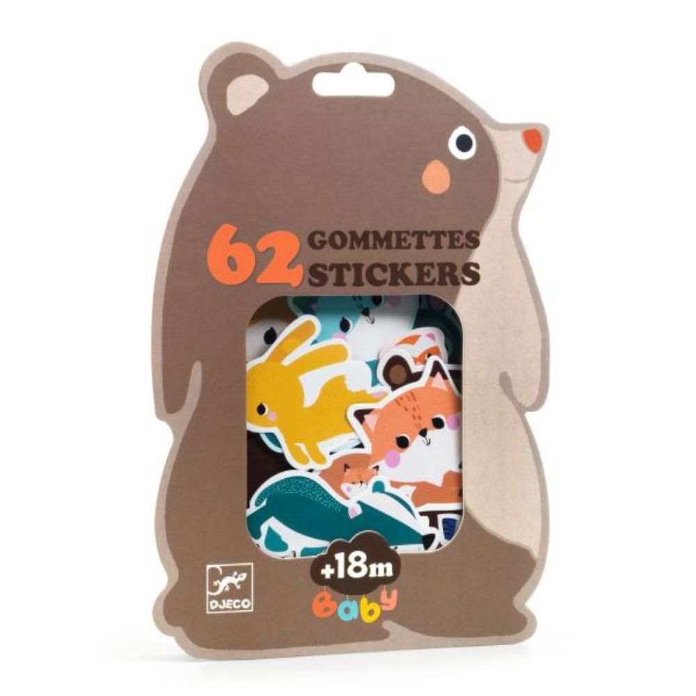 Djeco Stickers- Forest Animals