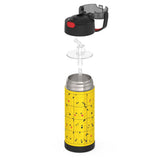 Thermos 14oz Stainless Steel  Vacuum Insulated Straw Bottle with Bail Handle - Pokemon