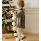 Quincy Mae Velour Baby Dress F