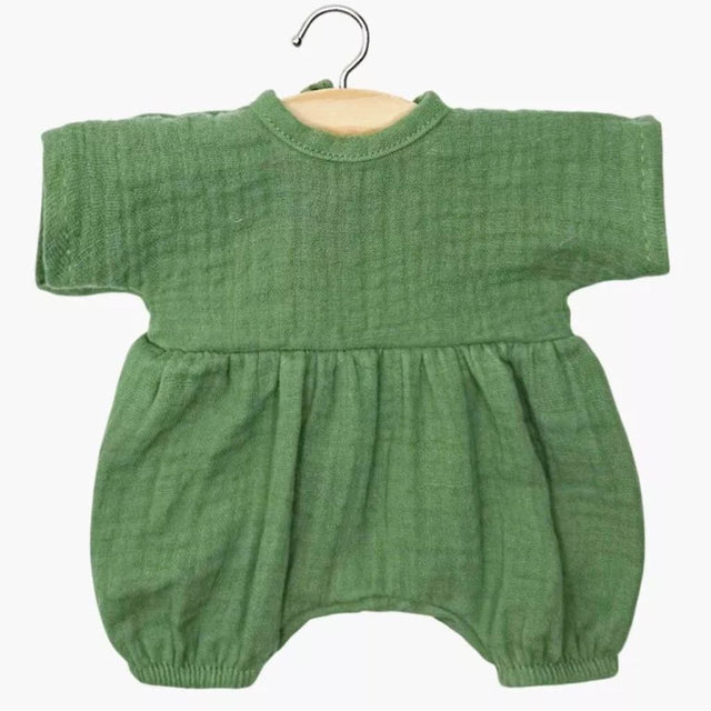 Minikane Babies Collection 28cm- Noa romper in Nettle cotton gauze