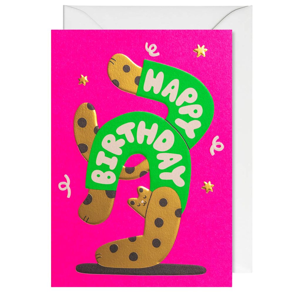 Happy Birthday Yoga Cat