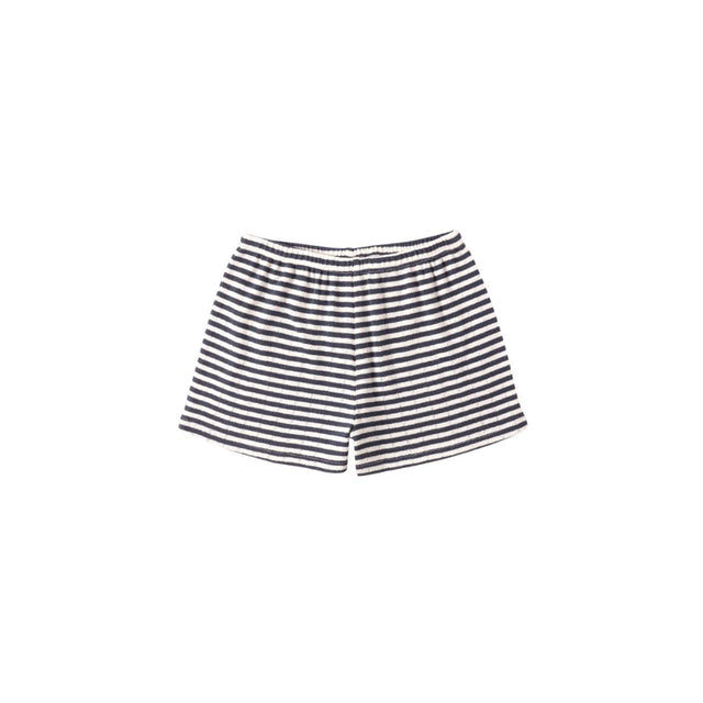 Rylee + Cru Pointelle Shorts Navy Stripe