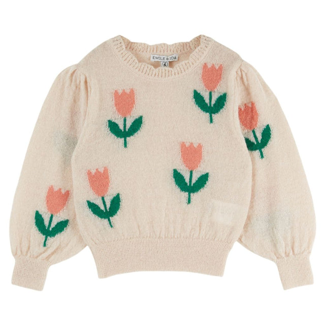 Emile & Ida Sweater Pink Tulip