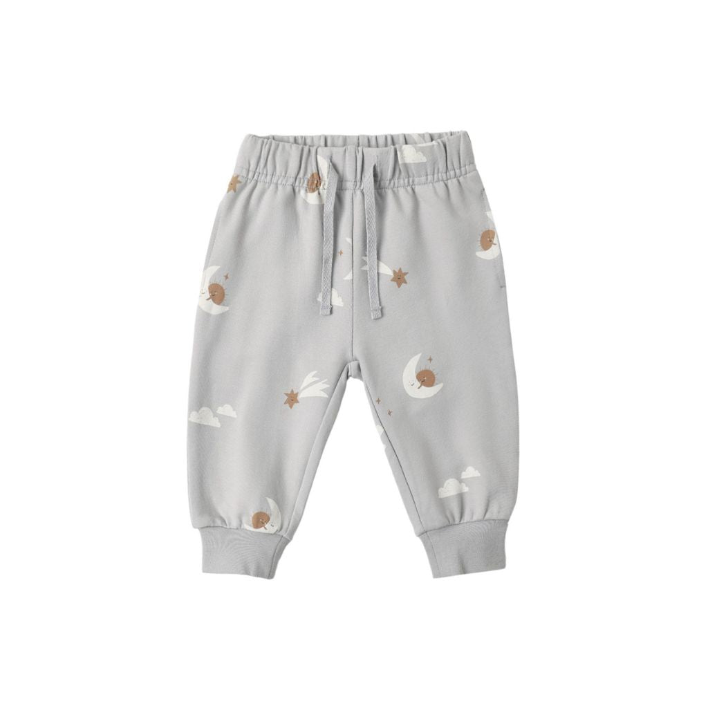 Quincy Mae Relaxed Sweatpant Sky Friends