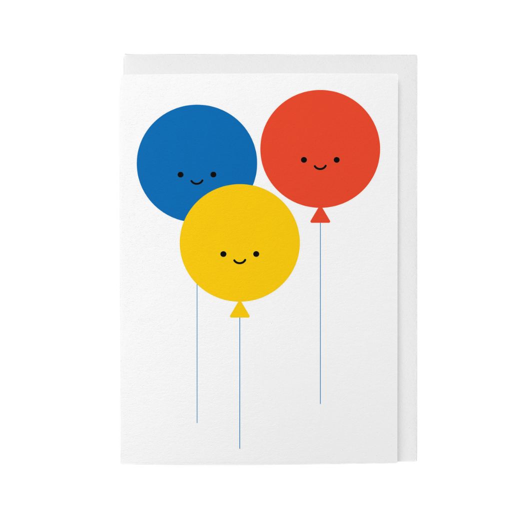 Happy Balloons Card