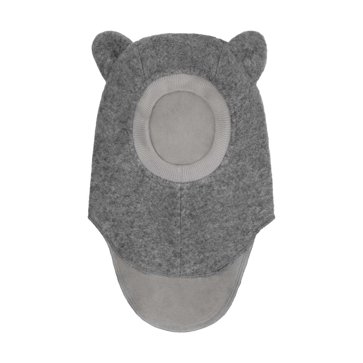 Huttelihut Balaclava Ears Wool Medium Grey Melange