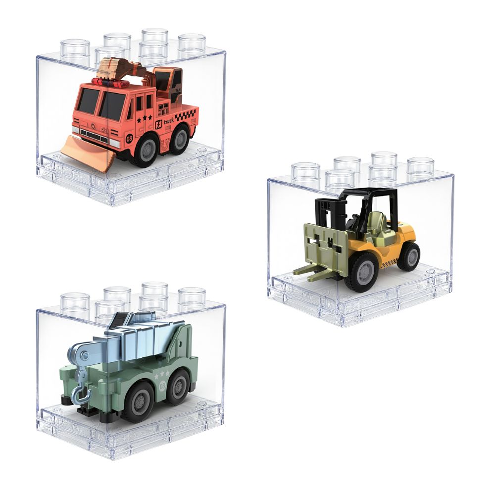 Vroom Vroom Collectible Cars - Construction Vehicles Assorted