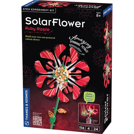 The Thames and Kosmos Solar Flower - Ruby Ripple