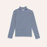 The Campamento Blue Stripes Turtle Neck Tshirt