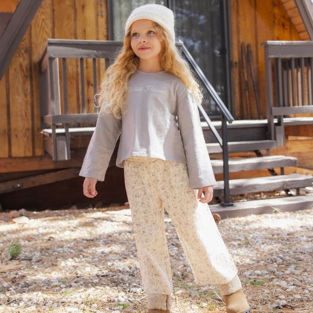 Rylee + Cru Luna Long Sleeve Wild Flower
