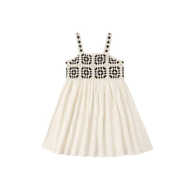 Rylee + Cru Crochet Sundress Abstract