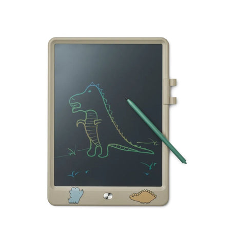 Liewood Zora Magic Drawing Board 10 Inches - Dinosaurs