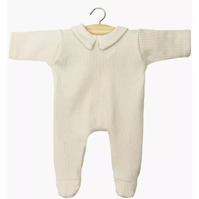Minikane Babies Collection 28cm- Corentin Sleeper in linen ribbed knit