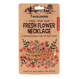 Huckleberry Fresh Flower Necklace