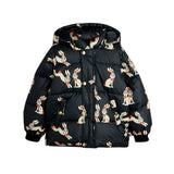 Mini Rodini Rabbits Hooded Puffer