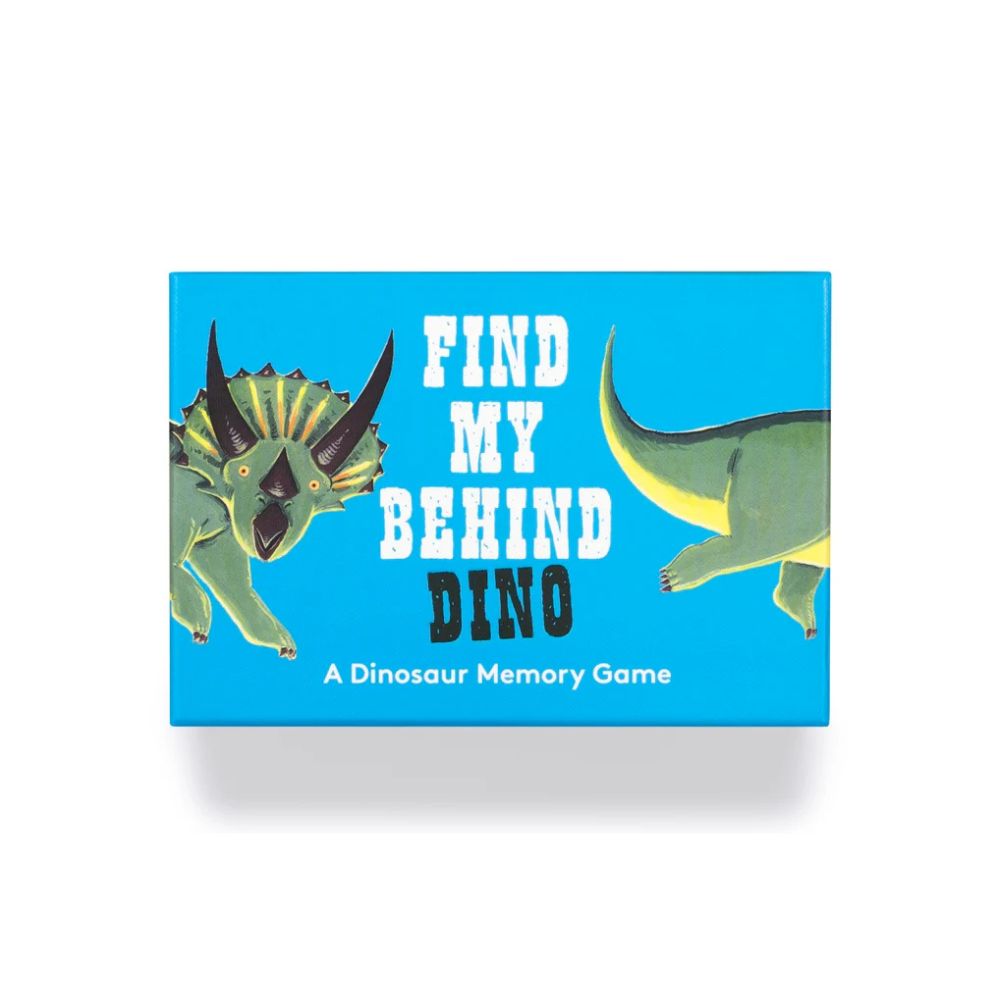 Find My Behind Dino Card Game
