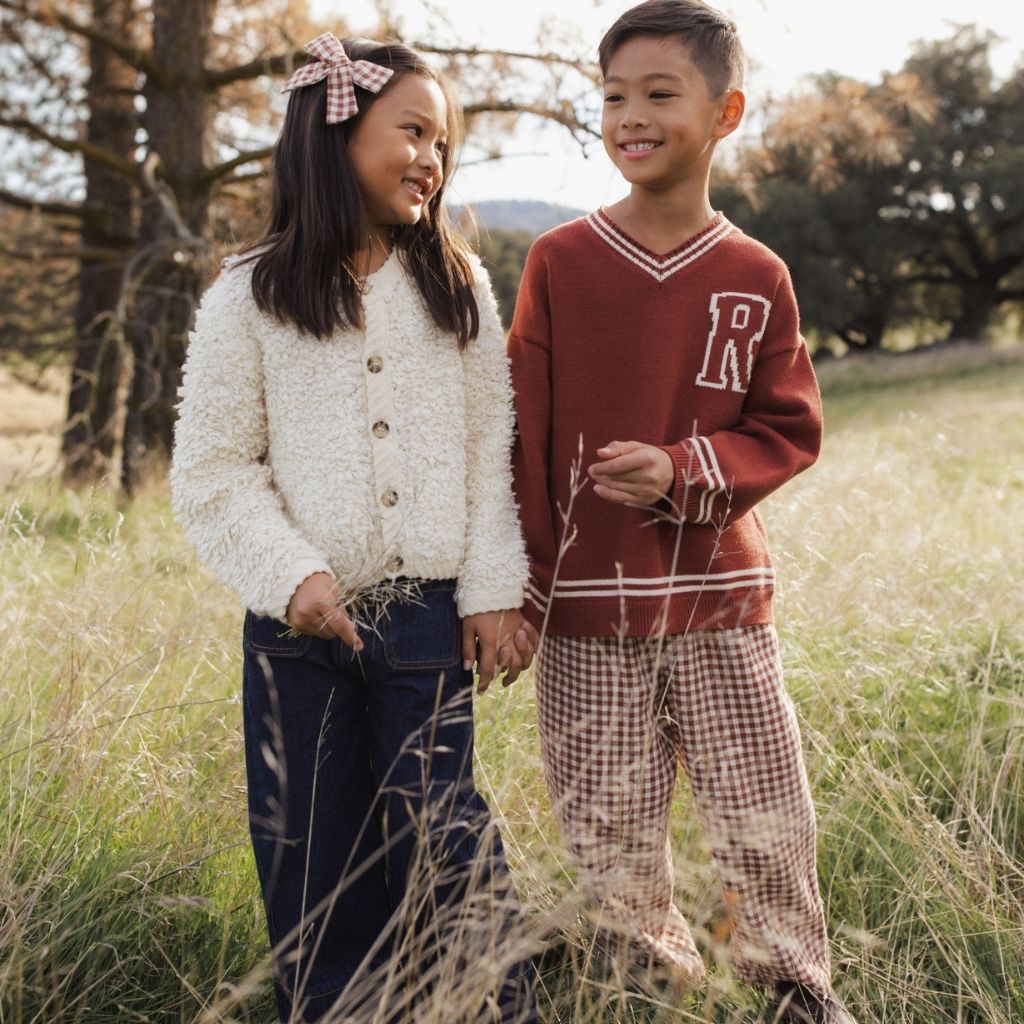 Rylee + Cru Redwood Sweater Brick